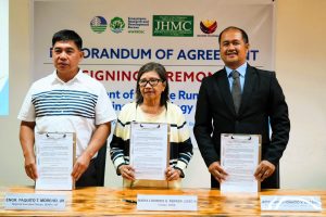 MOA Signed for SWHT-Phase 1 in Camp John Hay Catchment Areas