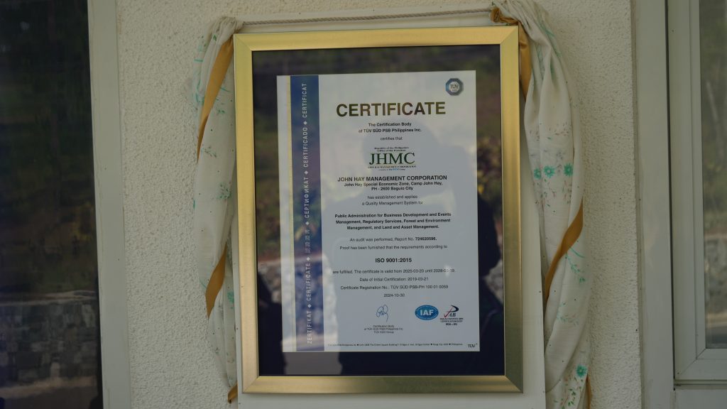 JHMC Unveils New ISO 9001:2015 Logo